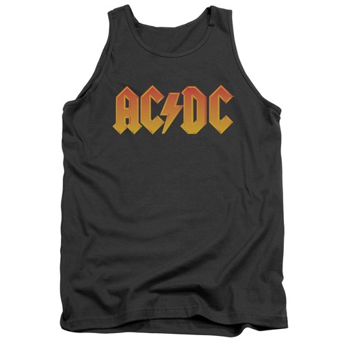 ACDC LOGO Licensed Adult Men's Graphic Band Tank Top Sleeveless Tee SM ...