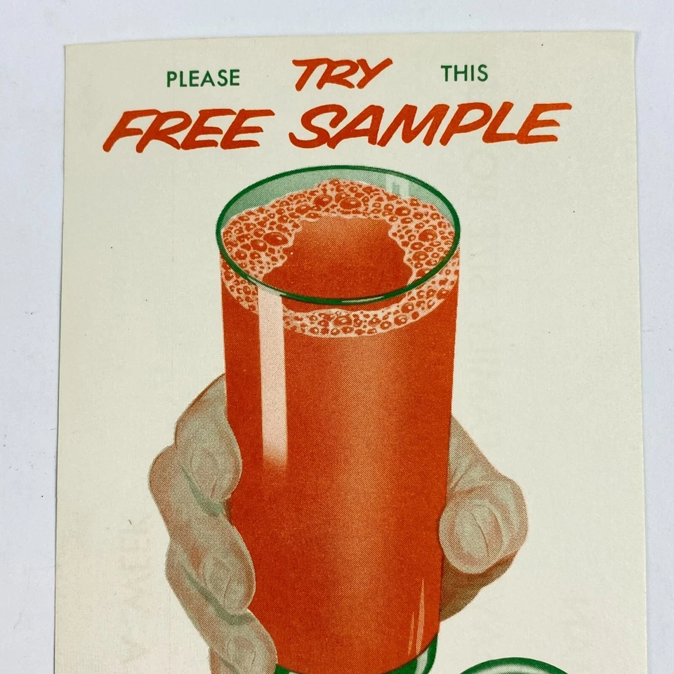 Hoja de entrega de lechero cupón de muestra gratis Green Spot Orange de colección Foto 2 de 4