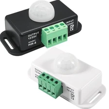 4X PIR Infrared Motion Sensor Detector 12V 24V Body Motion Sensing Light Switch