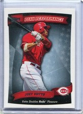 2010 Topps Peak Performers Baseball Card Joey Votto Cincinnati Reds MINT # PP-92
