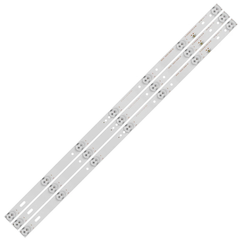 MARKENLOS KIT 3 BARRE STRIP LED TV JVC JSL-32LEM-1007 TELESYSTEM 32LED08, MASTER TL322