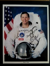 NASA ASTRONAUT STS-62 Space Shuttle COLUMBIA PIERRE THUOT SIGNED AUTOGRAPH USA