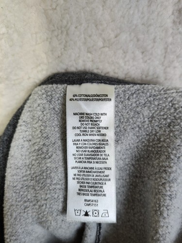 Calvin Klein Girls Pants Large Gray Fleece Drawstring Tapered Leg Active Jogger - Picture 18 of 19