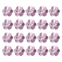 "20 StüCk Pailletten Blumen Applikationen FüR NäHen, 0,98\" Perlen Patches"