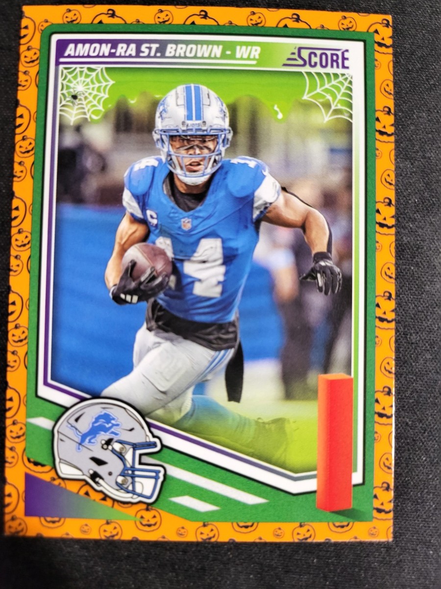 2025 Panini Score A Treat Amon-ra St Brown Halloween Parallel #142