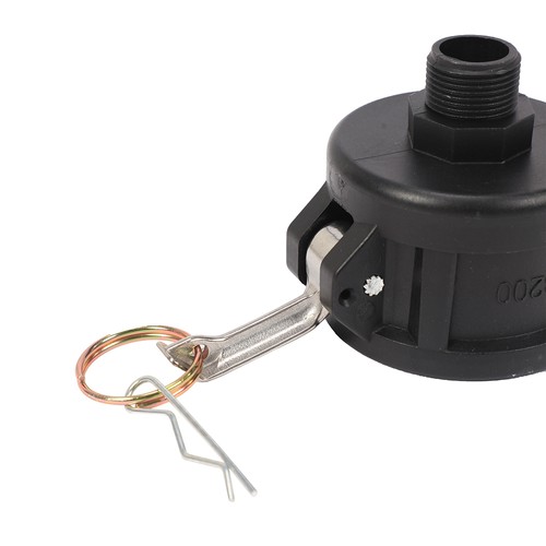 3/4" Garden Hose 275 330 Gallon IBC Tote Water Tank Drain Adapter 2" Cam Lock - Picture 7 of 11