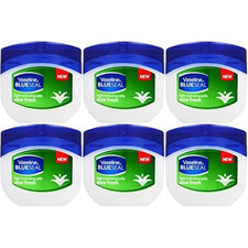Vaseline Light Hydrating Jelly Aloe Fresh 50 Ml / 1.7 Oz Pack of 6