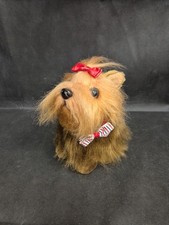 Vintage Yorkshire  Terrier Dog Soft Toy Plush