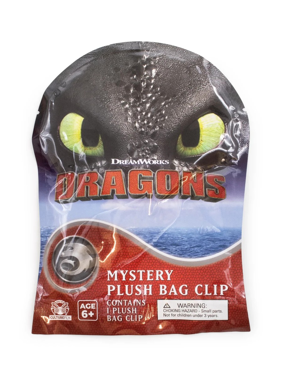 How To Train Your Dragon - Mystery Bag Clip Plush Toy 9 inch by