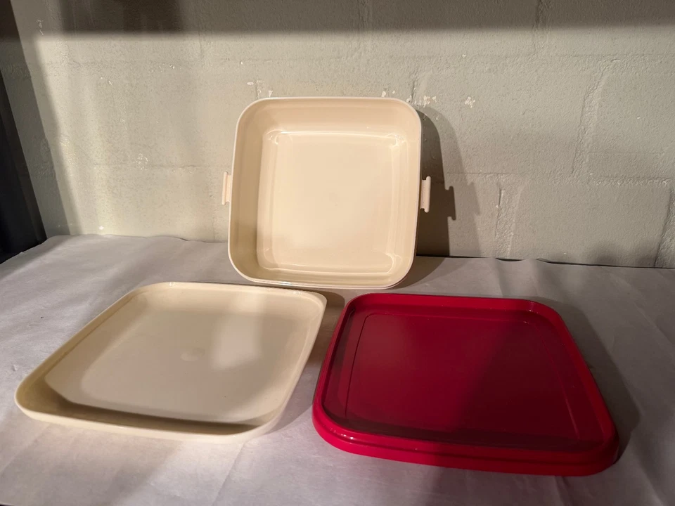 Tupperware_9teiliger Picknick Set Lunchbox+Tragegurt_Ausstellungsstück - Bild 3 von 4