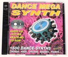 Best Service - Dance Mega Synth Akai/E-Mu Sample/Sound Library/Sampling 2 CD NEW