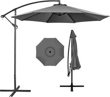 SG Traders 3m Cantilever Parasol Heavy Duty Adjustable 360° Tilt Sun Shade Base