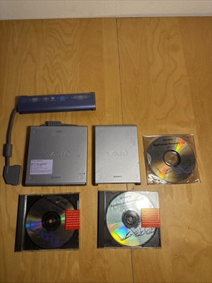 Sony VAIO PCGA-CD51 CD-ROM & PCGA-UFD1 3.5 Inch Floppy Disk & i.LINK