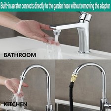 Faucet To Garden Hose Adapter With Aerator,Sink Faucet To Garden Hose Adapter...