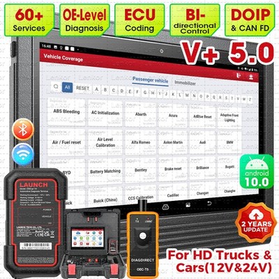 2025 LAUNCH X431 PRO3S+ V5.0 PRO Bidirectional Car Diagnostic Scanner Key Coding