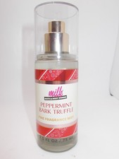Bath BOdy Works MILK Peppermint Bark Truffle 2.5oz Travel Fragrance Mist