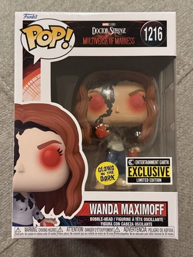 Wanda Maximoff - Funko Pop! Marvel #1216 Entertainment Earth Exclusive GITD