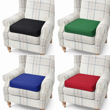 Large Memory Foam Armchair Booster Cushion Seat Pad Thick Support - 50 x 50cm
