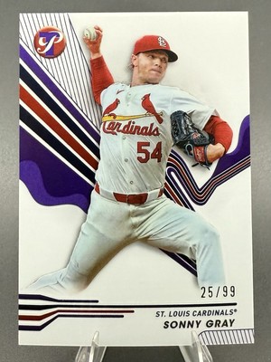 2024 Topps Pristine Purple Refractor #238 Sonny Gray /99 St. Louis Cardinals