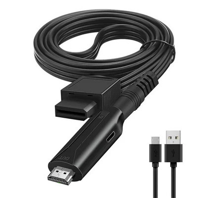 1 Pcs USB Cable Wire Durable Replacement For WII to HDMI Converter Adapter - Image 1 of 4