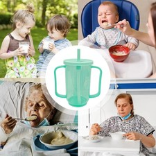 Spill Proof Cups For Adults Sippy Cups For Elderly Cup With Handle