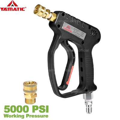 #ad YAMATIC Short Pressure Washer Gun with Swivel 3 8#x27;#x27;Plug amp; M22 14mm Male Inlet $57.75