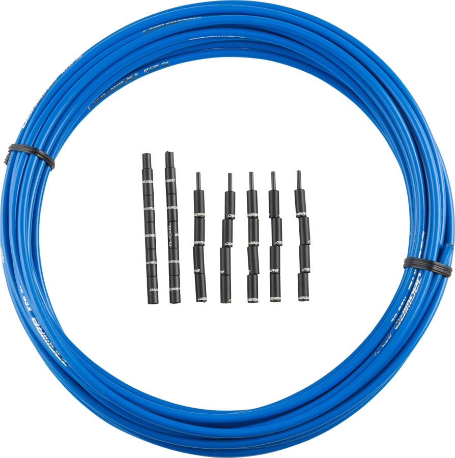 Корпус безнапорного тормоза Jagwire 5mm Pro с вкладышем для смазки - синий 10 м 11390₽