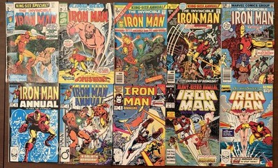 Iron Man Vol. 1 - COMPLETE ANNUALS 1-15 & 1975 Giant Size Iron Man (1970-1994)