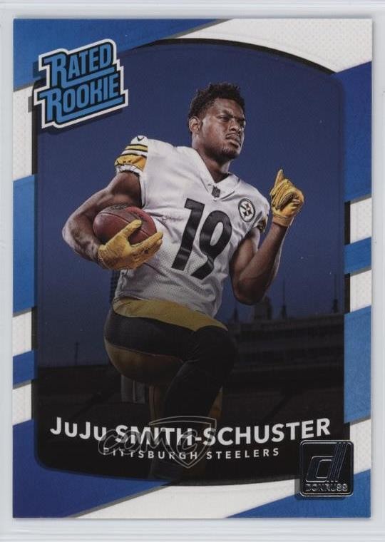 2017 Panini Donruss Rated Rookie JuJu Smith-Schuster #326 r9d