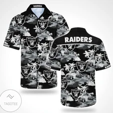 Oakland Raiders Hawaiian Shirt