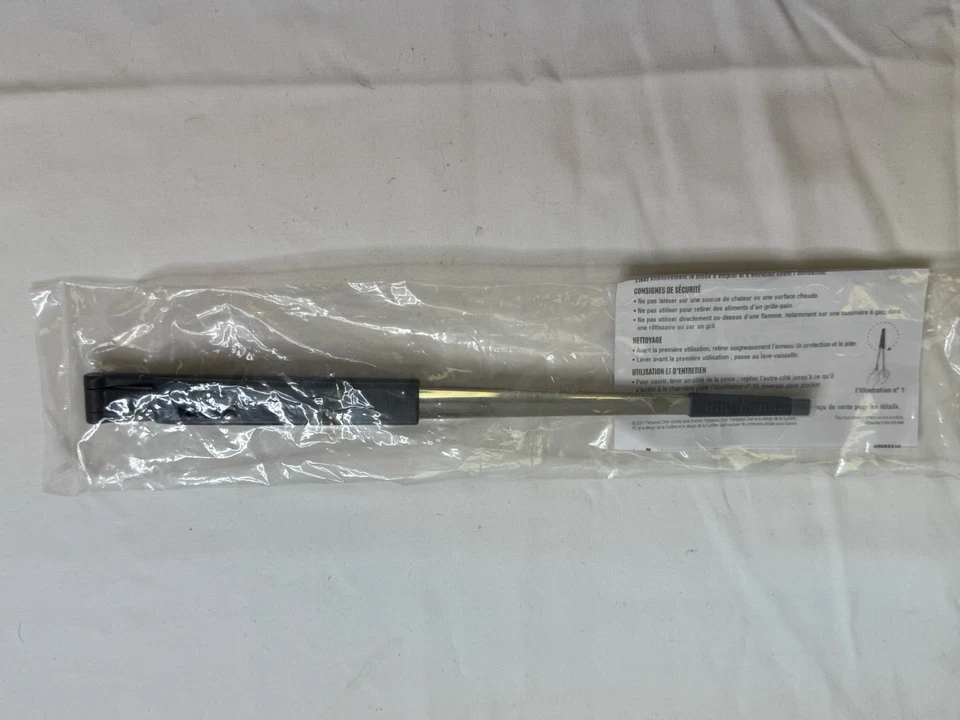 Pampered Chef Saute Tongs #2956 12" Long Silicone Tips New & Sealed - Image 2 of 2