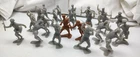 Marx Battleground Europe Russian Soldiers Playset Figures