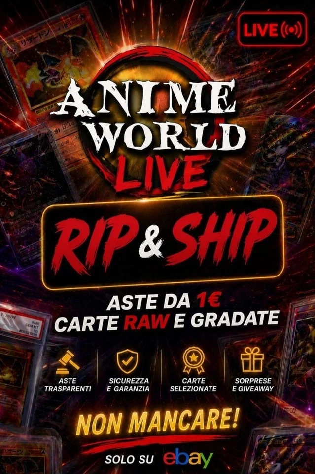 Pokémon ITA JP - Rip & Ship e Aste a partire da 1€