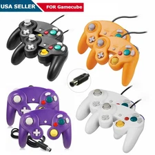 1x 2x NGC Controller Wired GamePad for NGC Cube GC & Wii U Game Console Joystick