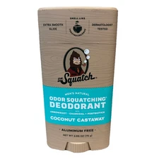 Dr Squatch Deodorant, Coconut Castaway 2.65oz. Fast Shipping.