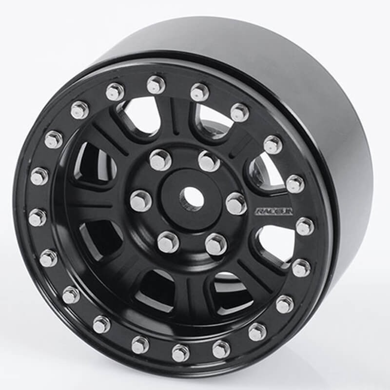 RC4WD Raceline Monster 1.9"" Beadlock Wheels (Black)