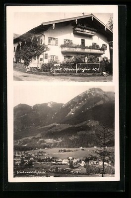 Unterwössen, Ansichtskarte, Haus Oberndorfer 105 