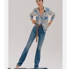 Anthropologie Pilcro The Icon Flare Jeans 27