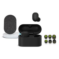 Sony WF-1000XM6 Wireless Earbuds Black with Accessories Bundle