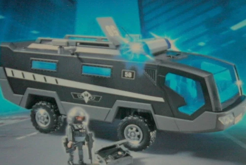 Playmobil -- spare part -- police command vehicles 5564