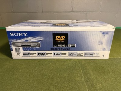 Sony Cd/Dvd Player DVP-NS300 silver DVD CD, powers up as seen in photos