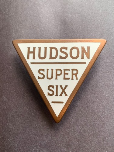 1927 HUDSON SUPER SIX RADIATOR emblem N.O.S. | eBay