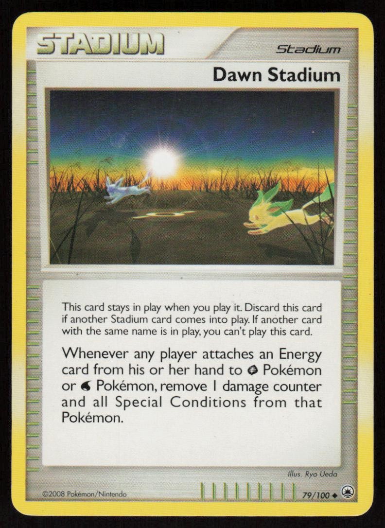 Dawn Stadium 79/100 Uncommon Majestic Dawn Pokemon LP
