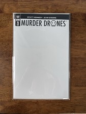 🔥Murder Drones #1 Cover D Blank Sketch Variant Oni NM+/9.8 Copy🔥