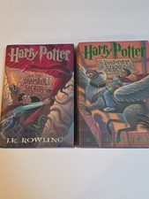 Harry Potter Book 2 And 3 Both First Editions  Hard Cover With Dust Jackets 