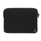 MW Housse pour MacBook 12 pouces à Mémoire de Forme Anti-rayures Noir