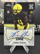 Thomas Graham 2021 Leaf Draft - Autographs #BA-TG2 (AU, RC) Oregon
