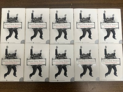 Brave New World Class Set Lot Of 10 Paperback Books By Aldous Huxley Classroom