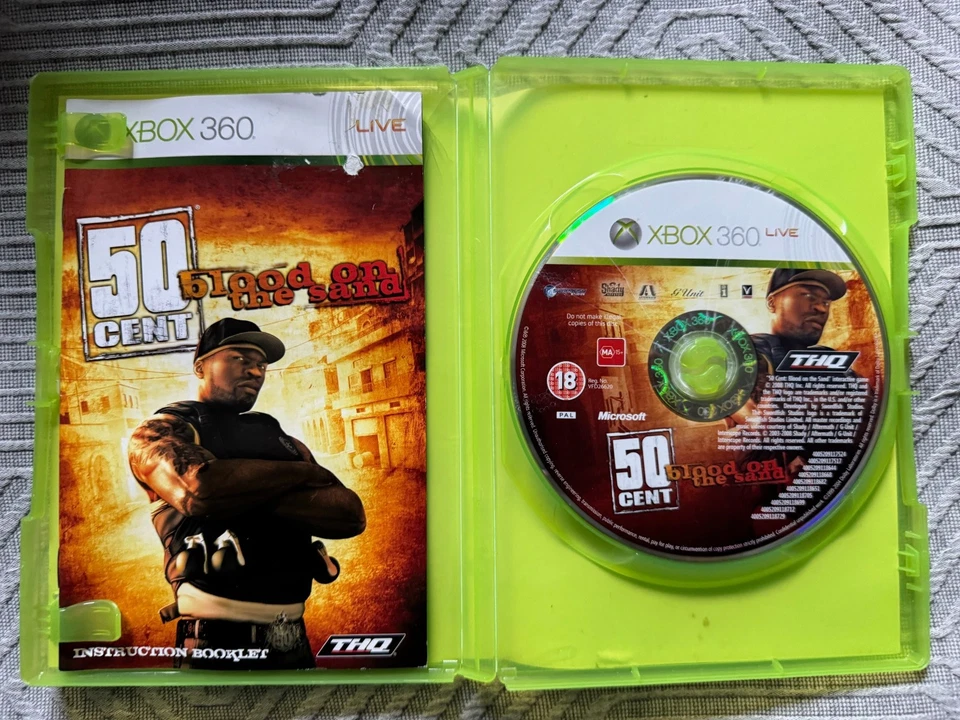 xbox 360 50 cent: Blood on the Sand Game REGION FREE - Image 3 of 3