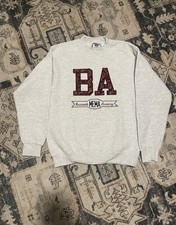 Vintage Brunswick Academy Crewneck Sweater Size Small Lee Made In USA s2